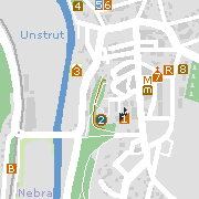 Markantes und Sehenswertes in der Innenstadt von Nebra