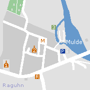 Sehenswertes und Markantes in der Innenstadt von Raguhn
