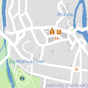 Sehenswertes und Markantes in der Innenstadt von Jeßnitz