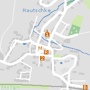 Markantes und Sehenswertes in der Innenstadt von Stößen