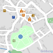 Sehenswertes und Markantes in der Innenstadt Gröbzig/ Südliches Anhalt