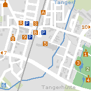 Sehenswertes und Markantes in der Innenstadt von Tangerhütte