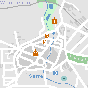 Sehenswertes und Markantes in der Innenstadt von Wanzleben-Börde
