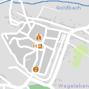 Sehenswertes und Markantes in der Innenstadt von Wegeleben