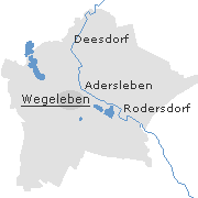 Orte im Stadtgebiet von Wegeleben