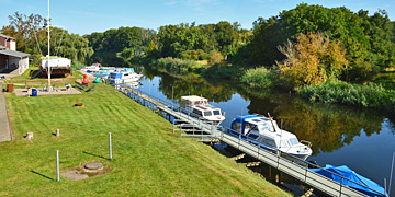 Hafen in Nienburg