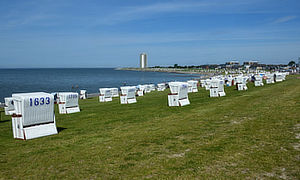 Strand von Büsum, eine Perle für Müßiggänger