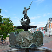 Georgsbrunnen in Heide