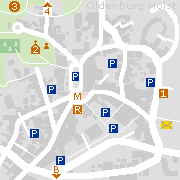 Sehenswertes und Markantes in der Innenstadt von Oldenburg / Holstein