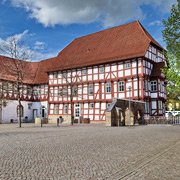 stattliches Fachwerggebäude in Worbis