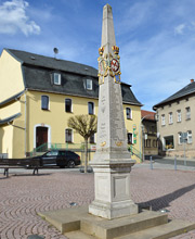 Postdistanzsäule in Auma
