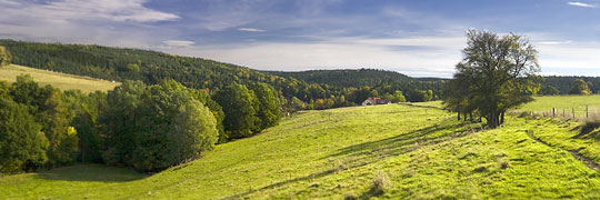schöne Landschaft bei Wolfersdorf