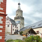 Innenhof von Schloss Osterburg