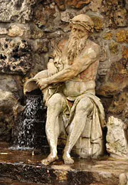 Arnstadt, Bachkirche mit Springbrunnen © Hans-Jürgen Lange