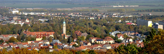 über den Dächern von Arnstadt