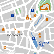 Altenburg/Thüringen, Altstadtkern