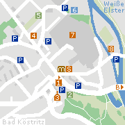 Sehenswertes und Markantes in der Innenstadt von Bad Köstritz