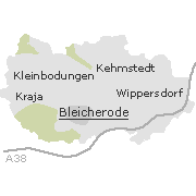 Stadtteile von Bleicherode