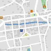 Sehenswertes und Markantes im Zentrum von Brotterode