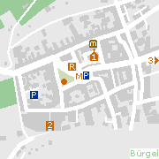Sehenswertes und Markantes in der Innenstadt von Bürgel