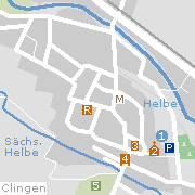 Sehenswertes und Markantes in der Innenstadt von Clingen