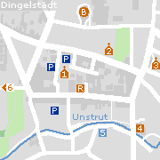 Sehenswertes und Markantes in der Innenstadt von Dingelstädt