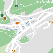 Sehenswertes und Markantes in der Innenstadt von Gräfenthal