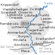 Jena, Stadtteile