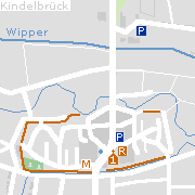 Sehenswertes und Markanntes in der Innenstadt von Kindelbrück