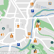 Sehenswertes in der Innenstadt von Kranichfeld