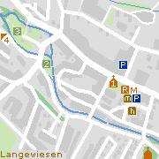 Sehenswertes und Markantes in der Innenstadt von Langewiesen