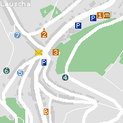 Sehenswertes und Markantes in der Innenstadt von Lauscha
