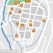 Sehenswertes Und Markantes in der Innenstadt von Meiningen