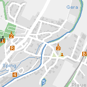Sehenswertes und Markantes in der Altstadt von Plaue