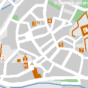Schmalkalden - Sehenswürdigkeiten im Stadtzentrum