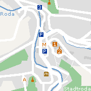 Sehenswertes und Markantes in der Innenstadt von Stadtroda