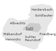 Suhl Stadtteile