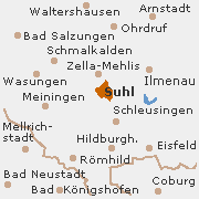 Suhl im Thüringer Wald, Umgebung