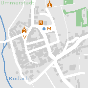 Sehenswertes und Markantes im Ortskern von Ummerstadt