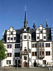 Saalfeld Rathaus © Andrea Seemann