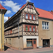 Markt - ebauliche Straße in Bad Tennstedt